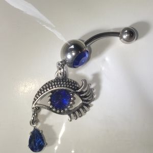 Tear Eye belly ring